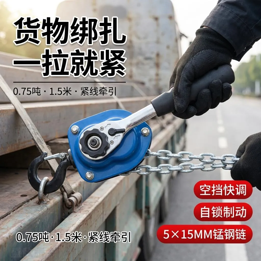手扳葫芦 0.75吨 SXT-0.75T