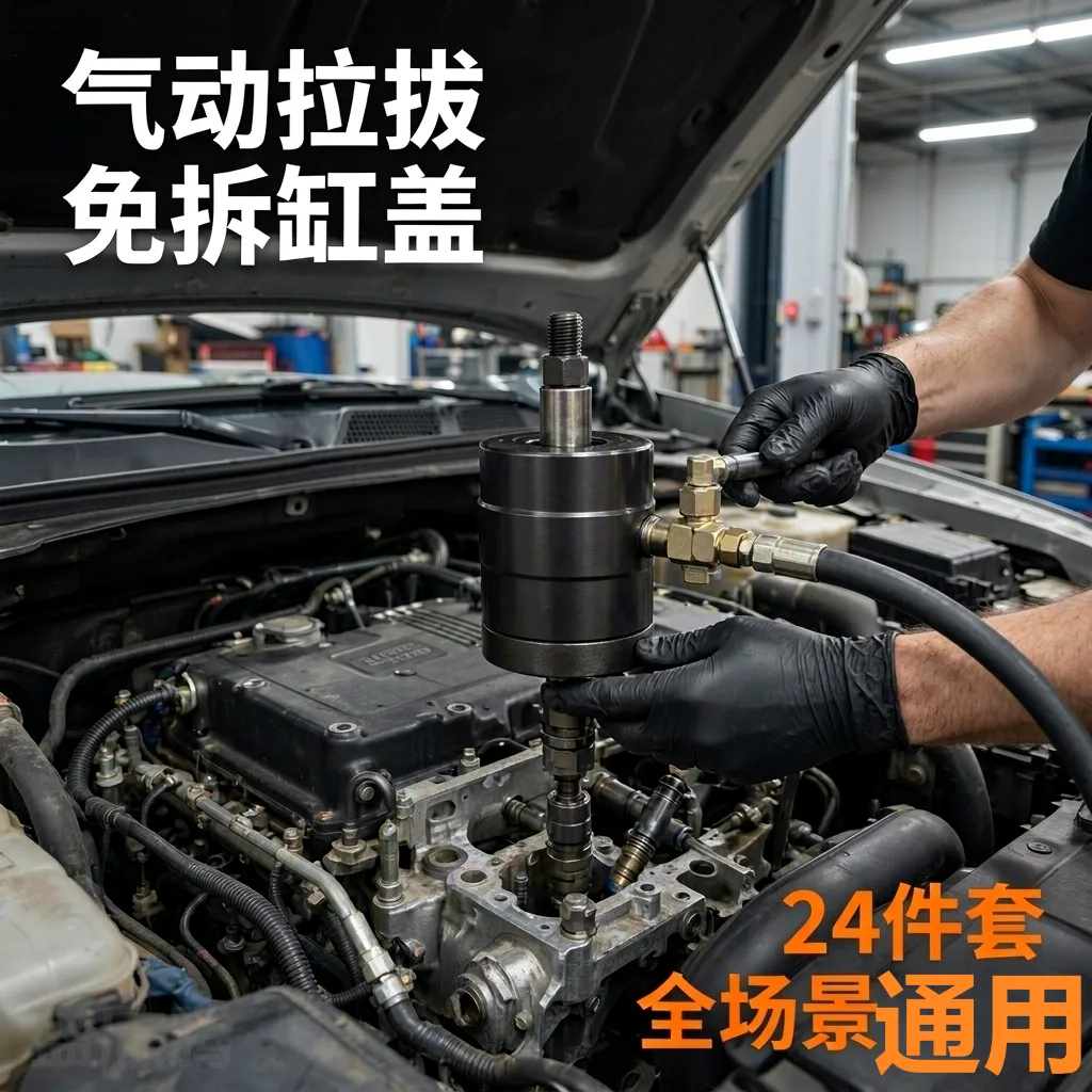 气动柴油喷油嘴拆卸工具 24件套 SXT-24PC